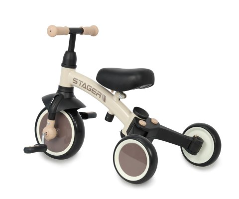 Qplay Rowerek Trójkołowy Stager 3w1 Brown Qplay Rowerek Trójkołowy Stager 3w1 Brown