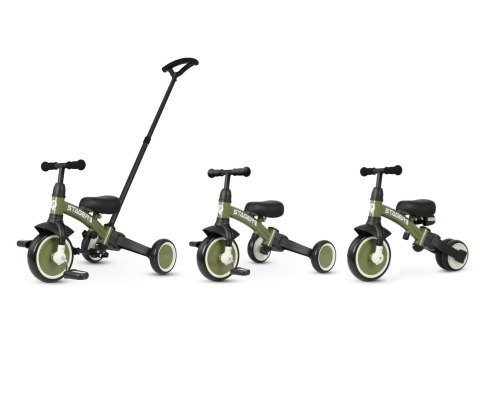 Qplay Rowerek Trójkołowy Stager 3w1 Green Qplay Rowerek Trójkołowy Stager 3w1 Green