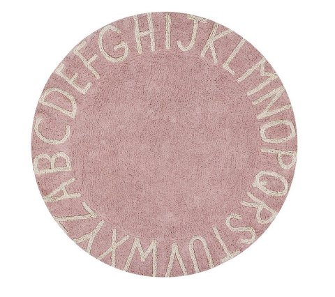 Dywan Bawełniany Round ABC Vintage Nude Natural Ø150 cm Dywan Bawełniany Round ABC Vintage Nude Natural Ø150 cm