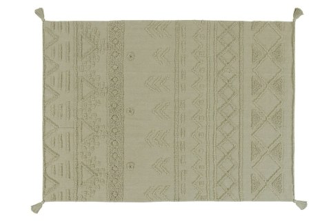 Dywan bawełniany Tribu Olive M 140x200 cm Lorena Canals Dywan bawełniany Tribu Olive M 140x200 cm Lorena Canals