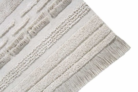 Lorena Canals Dywan bawełniany Air Dune White 140 x 200 cm Lorena Canals Dywan bawełniany Air Dune White 140 x 200 cm