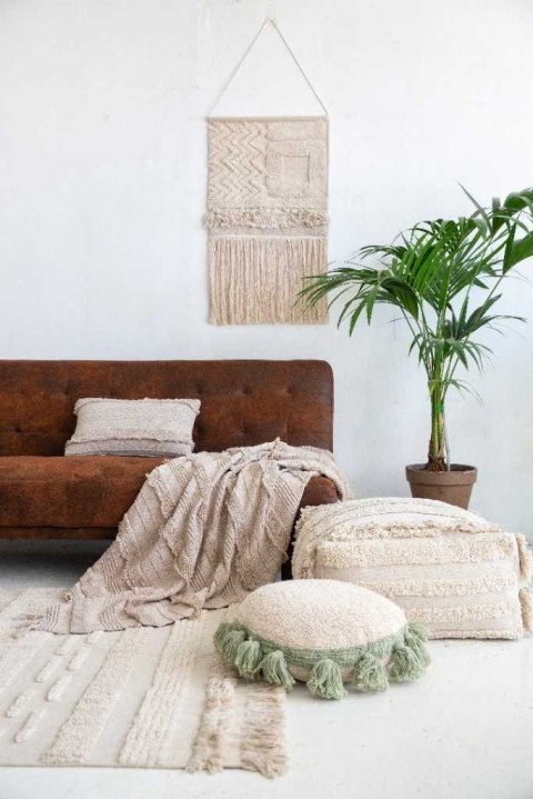 Lorena Canals Dywan bawełniany Air Dune White L 170 x 240 cm Lorena Canals Dywan bawełniany Air Dune White L 170 x 240 cm