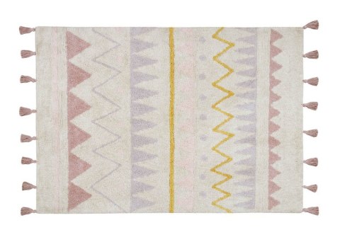 Lorena Canals Dywan bawełniany Azteca Natural Vintage Nude 120 x 160 cm Lorena Canals Dywan bawełniany Azteca Natural Vintage Nude 120 x 160 cm