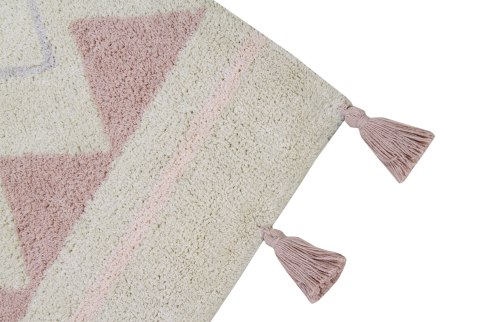 Lorena Canals Dywan bawełniany Azteca Natural Vintage Nude 120 x 160 cm Lorena Canals Dywan bawełniany Azteca Natural Vintage Nude 120 x 160 cm