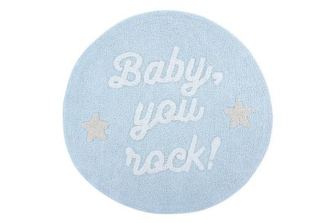 Lorena Canals Dywan bawełniany Baby, you rock!, Mr Wonderful & Lorena Canals Lorena Canals Dywan bawełniany Baby, you rock!, Mr Wonderful & Lorena Canals