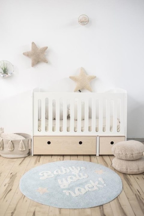 Lorena Canals Dywan bawełniany Baby, you rock!, Mr Wonderful & Lorena Canals Lorena Canals Dywan bawełniany Baby, you rock!, Mr Wonderful & Lorena Canals