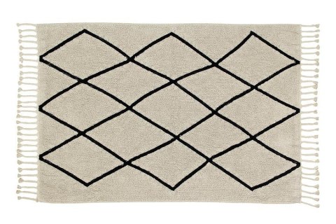 Lorena Canals Dywan bawełniany Bereber Beige 140 x 200 cm Lorena Canals Dywan bawełniany Bereber Beige 140 x 200 cm