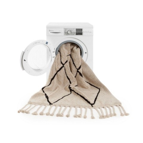 Lorena Canals Dywan bawełniany Bereber Beige P 80 x 230 cm Lorena Canals Dywan bawełniany Bereber Beige P 80 x 230 cm