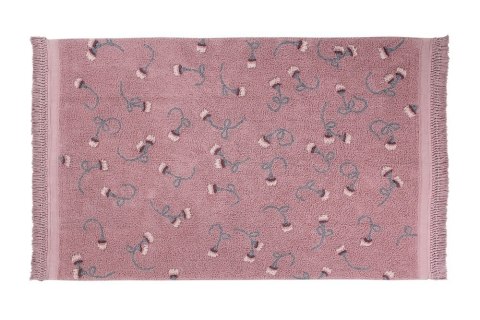 Lorena Canals Dywan bawełniany English Garden Ash Rose 140 x 210 cm Lorena Canals Dywan bawełniany English Garden Ash Rose 140 x 210 cm