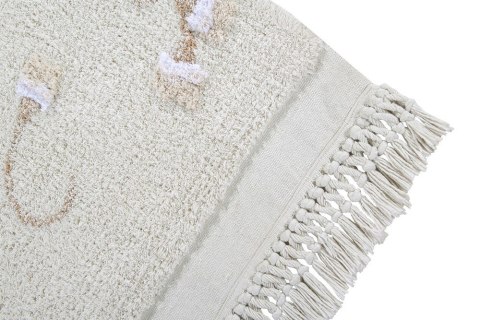Lorena Canals Dywan bawełniany English Garden Ivory 140 x 210 cm Lorena Canals Dywan bawełniany English Garden Ivory 140 x 210 cm