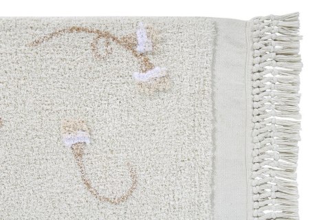 Lorena Canals Dywan bawełniany English Garden Ivory 140 x 210 cm Lorena Canals Dywan bawełniany English Garden Ivory 140 x 210 cm
