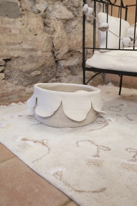 Lorena Canals Dywan bawełniany English Garden Ivory 140 x 210 cm Lorena Canals Dywan bawełniany English Garden Ivory 140 x 210 cm