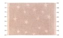 Lorena Canals Dywan bawełniany Hippy Stars Vintage Nude 120 x 175 cm