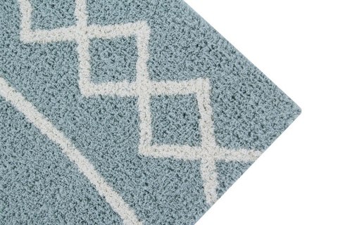 Lorena Canals Dywan bawełniany Oasis Vintage Blue Natural 120 x 160 cm Lorena Canals Dywan bawełniany Oasis Vintage Blue Natural 120 x 160 cm