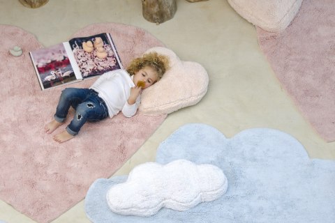 Lorena Canals Dywan bawełniany PUFFY Love Nude SERCE 160 x 180 cm Lorena Canals Dywan bawełniany PUFFY Love Nude SERCE 160 x 180 cm