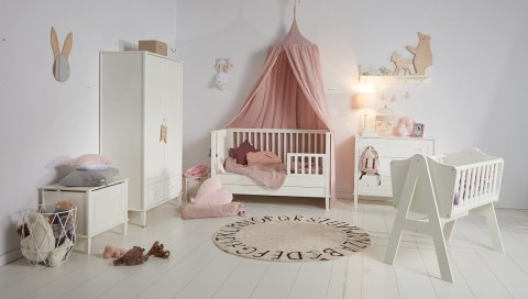 Lorena Canals Dywan bawełniany Round ABC Natural Negro Ø 150 cm Lorena Canals Dywan bawełniany Round ABC Natural Negro Ø 150 cm