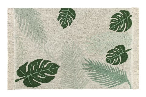 Lorena Canals Dywan bawełniany Tropical Green 140 x 200 cm Lorena Canals Dywan bawełniany Tropical Green 140 x 200 cm