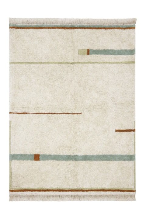 Dywan Bawełniany Lanes Vintage Blue M 140x200cm Lorena Canals Dywan Bawełniany Lanes Vintage Blue M 140x200cm Lorena Canals