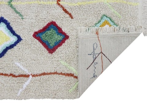 Dywan Bawełniany Mini Kaarol 70x100 cm Lorena Canals Dywan Bawełniany Mini Kaarol 70x100 cm Lorena Canals