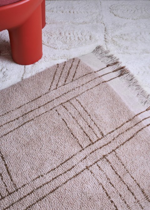 Dywan Wełniany Shuka Dusty Pink 170x240 cm Lorena Canals Dywan Wełniany Shuka Dusty Pink 170x240 cm Lorena Canals