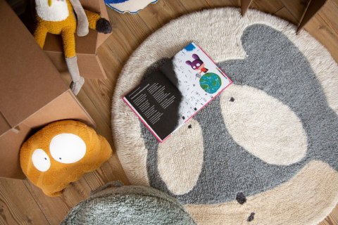 Dywan wełniany Astromouse Ø100 cm Lorena Canals Dywan wełniany Astromouse Ø100 cm Lorena Canals
