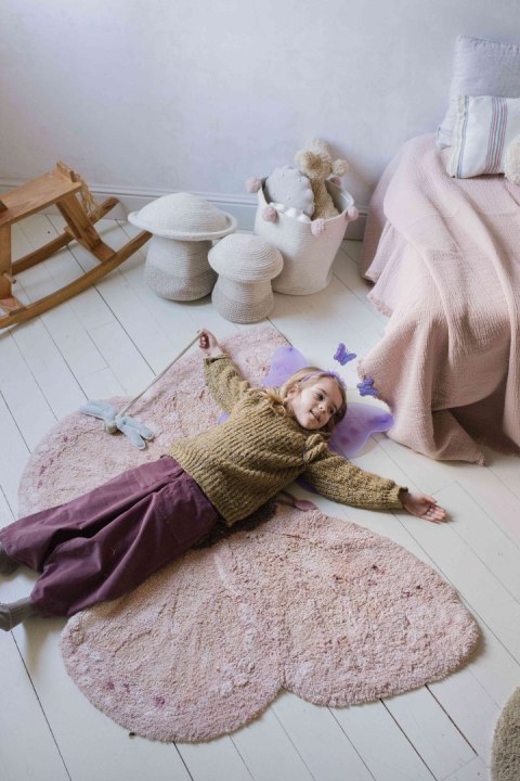 Dywan bawełniany Baby Butterfly, Animal Rugs, Lorena Canals Dywan bawełniany Baby Butterfly, Animal Rugs, Lorena Canals