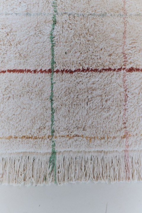 Dywan bawełniany Kolorowe Linie 90 x 130 cm, Farm, Lorena Canals Dywan bawełniany Kolorowe Linie 90 x 130 cm, Farm, Lorena Canals