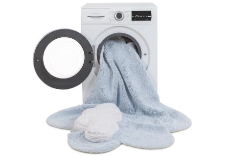 Lorena Canals Dywan bawełniany PUFFY Dream Blue CHMURKA 110 x 170 cm