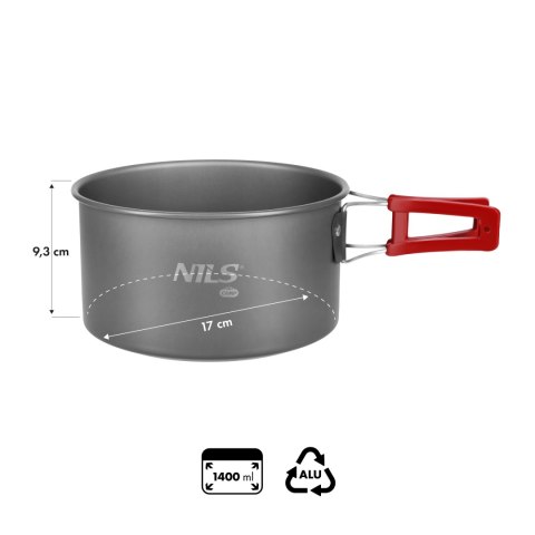 NC17119 GARNEK TURYSTYCZNY 1,4 L NILS CAMP NC17119 GARNEK TURYSTYCZNY 1,4 L NILS CAMP