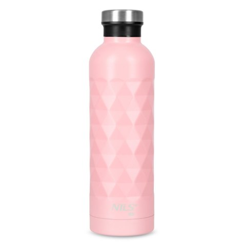 NC3805 BUTELKA TURYSTYCZNA 750ML RÓŻOWA NILS CAMP