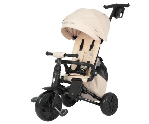Qplay Rowerek Trójkołowy Nova Max Beige Qplay Rowerek Trójkołowy Nova Max Beige