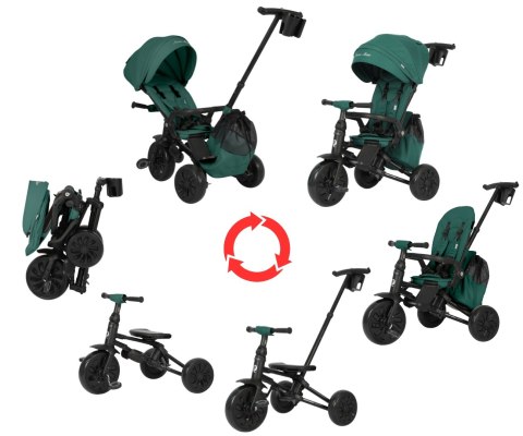 Qplay Rowerek Trójkołowy Nova Max Green Qplay Rowerek Trójkołowy Nova Max Green