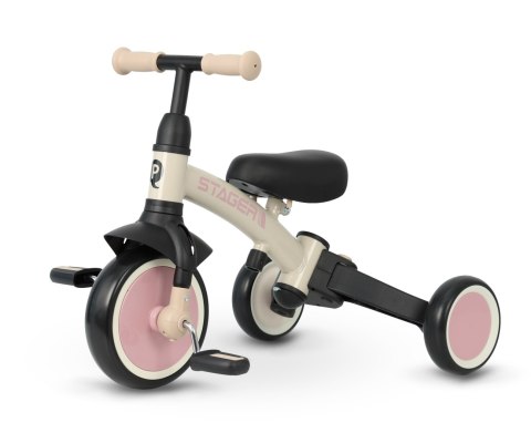 Qplay Rowerek Trójkołowy Stager 3w1 Pink Qplay Rowerek Trójkołowy Stager 3w1 Pink