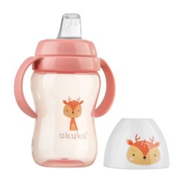 Bidon z miękkim ustni. jelonek AKUKU ALBIS