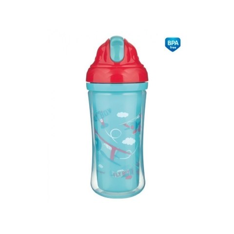 Bidon z sil.rur. 260ml samolot CANPOL BABIES CANPOL BABIES Bidon z sil.rur. 260ml samolot CANPOL BABIES CANPOL BABIES