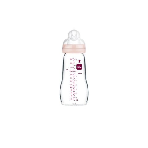 Butelka szklana 260ml girl MAM AKCESORIA MAM AKCESORIA Butelka szklana 260ml girl MAM AKCESORIA MAM AKCESORIA