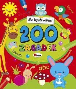 DLA BYSTRZAKÓW 200 ZAGADEK AWM WYDAWNICTWO