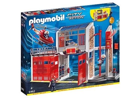 DUŻA REMIZA STRAŻACKA PLAYMOBIL DUŻA REMIZA STRAŻACKA PLAYMOBIL