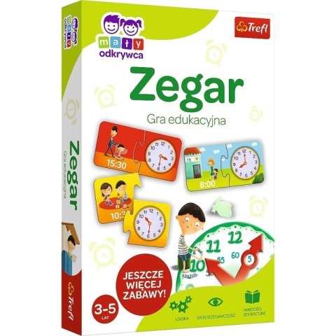 Gra zegar mały odkrywca TREFL TREFL Gra zegar mały odkrywca TREFL TREFL