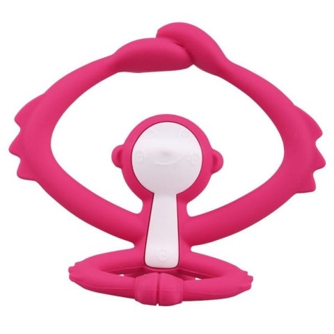 Gryzak małpka dark pink MOMBELLA MOMBELLA Gryzak małpka dark pink MOMBELLA MOMBELLA