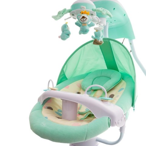 Huśtawka elektroniczna ty801m green EUROBABY EUROBABY Huśtawka elektroniczna ty801m green EUROBABY EUROBABY