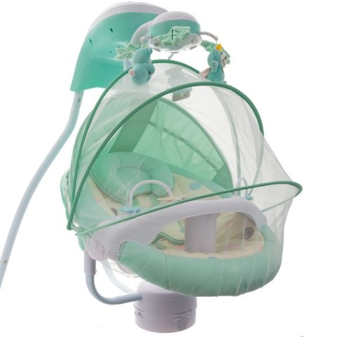 Huśtawka elektroniczna ty801m green EUROBABY EUROBABY Huśtawka elektroniczna ty801m green EUROBABY EUROBABY