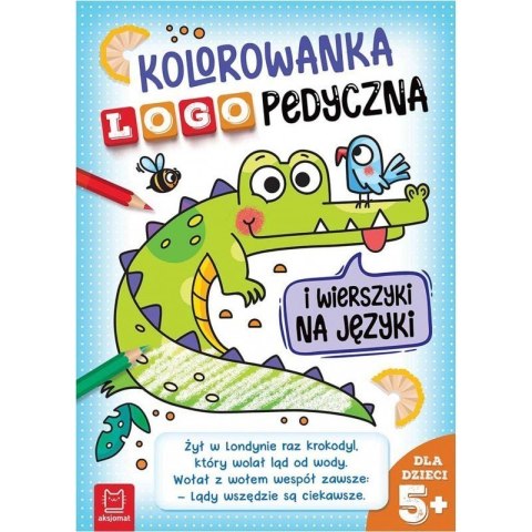 Kolorowanka logopedyczna AKSJOMAT AKSJOMAT Kolorowanka logopedyczna AKSJOMAT AKSJOMAT