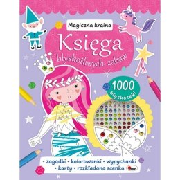 Księga błysk. magiczna kraina AWM WYDAWNICTWO AWM WYDAWNICTWO