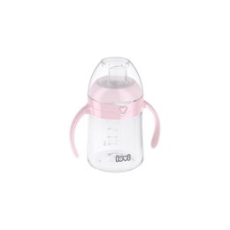 Kubek z ustnikiem 150ml pink LOVI LOVI
