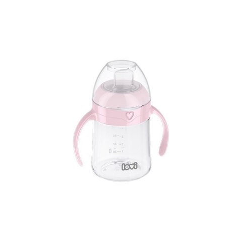 Kubek z ustnikiem 150ml pink LOVI LOVI Kubek z ustnikiem 150ml pink LOVI LOVI