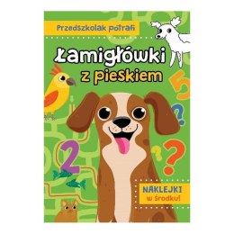 Łamigłowki z pieskiem AWM WYDAWNICTWO AWM WYDAWNICTWO
