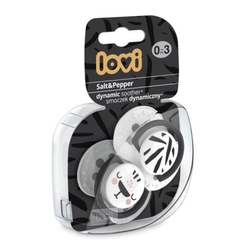 Lovi smoczek sil.0-3 salt&pepp LOVI LOVI