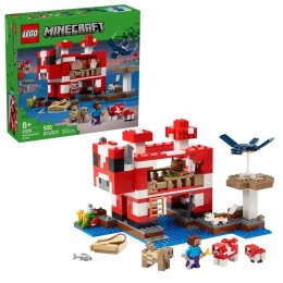 MINECRAFT DOM GRZYBOWEJ KROWY LEGO
