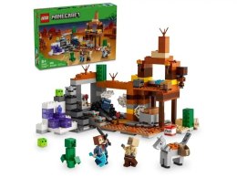 MINECRAFT KOPALNIA W BADLANDAC LEGO